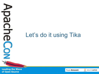Let’s do it using Tika 