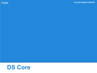 THE SOFTWARE EXPERTS
DS Core
 