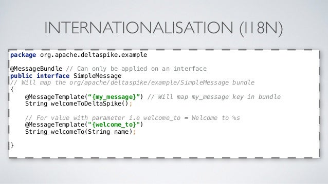 q.getsingleresult() CDI Toolbox The Apache DeltaSpike:
