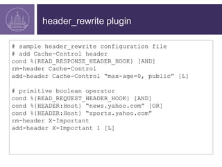 Apache Traffic Server & Lua | PDF