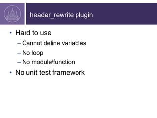 Apache Traffic Server & Lua | PDF