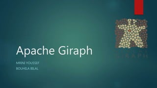 Apache Giraph
MRINI YOUSSEF
BOUHILA BILAL
 