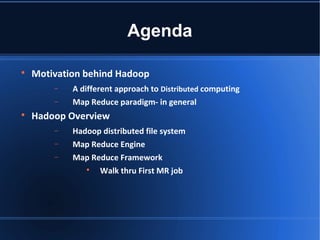Apache hadoop, hdfs and map reduce Overview | PPT