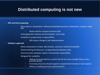 Apache hadoop, hdfs and map reduce Overview | PPT