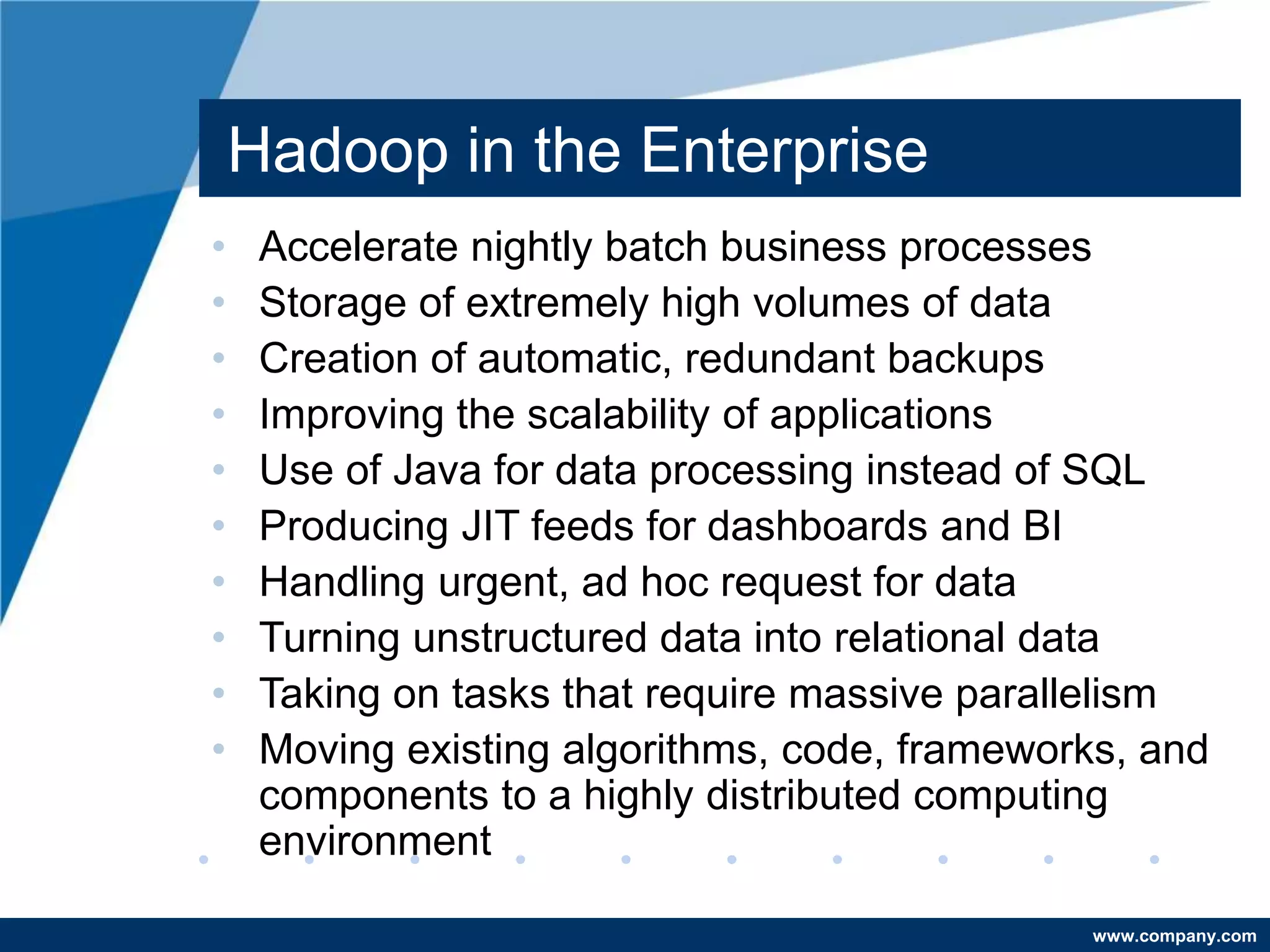 Apache hadoop technology : Beginners | PPT