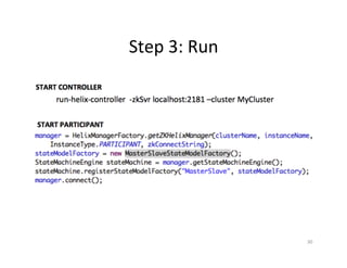 Step	
  3:	
  Run	
  
30	
  
 