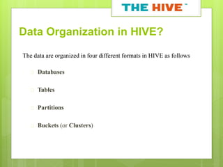 Apache hive | PPTX