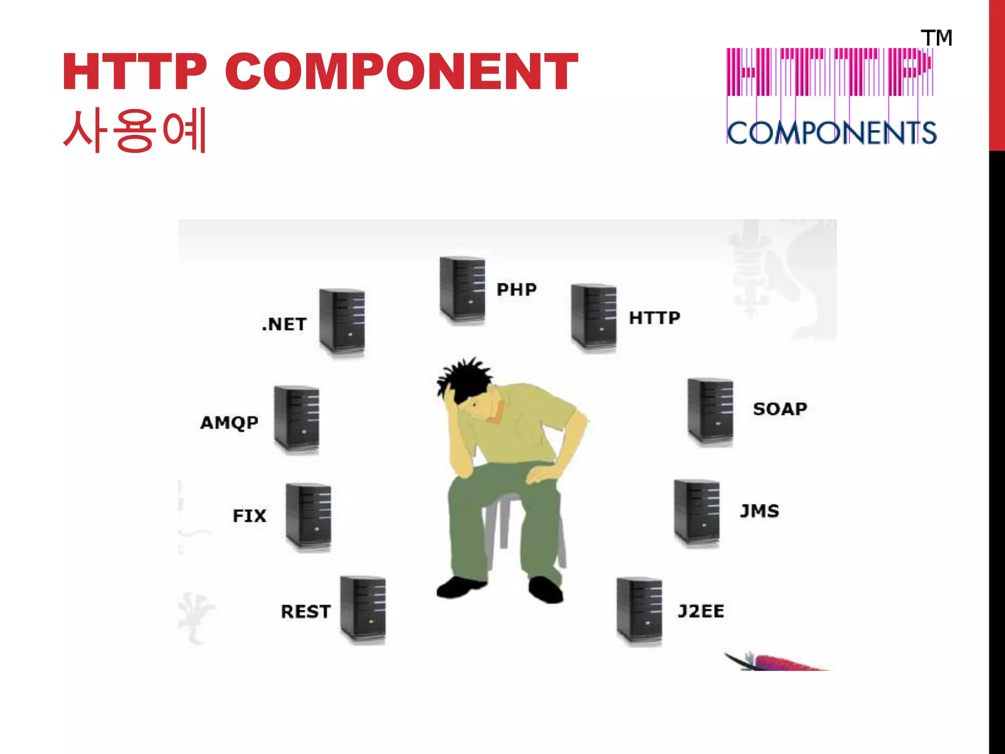 HTTP COMPONENT
사용예
 