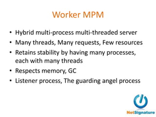 Apache HTTPd Server 2.2 Presentation | PDF