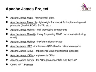 Apache james more than emails in the cloud | PDF