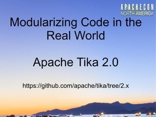 Modular Open Source in Java for Now and Later | ODP