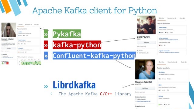 Pykafka Python Kafka , PyPi packages – BNZPIB