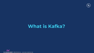 @KaiWaehner - www.kai-waehner.de
@KaiWaehner - www.kai-waehner.de
What is Kafka?
 
