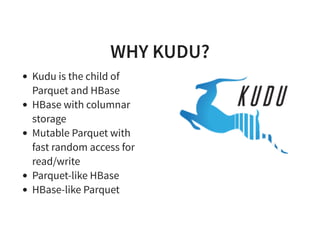 Apache kudu | PDF