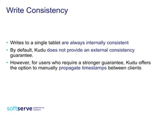 A Closer Look at Apache Kudu | PDF