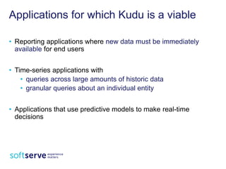 A Closer Look at Apache Kudu | PDF