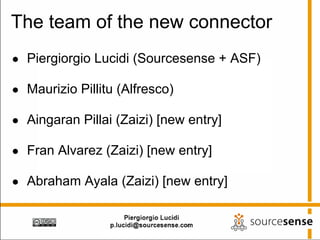 Alfresco WebScript Connector for Apache ManifoldCF | PDF