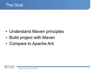 Apache maven 2 overview