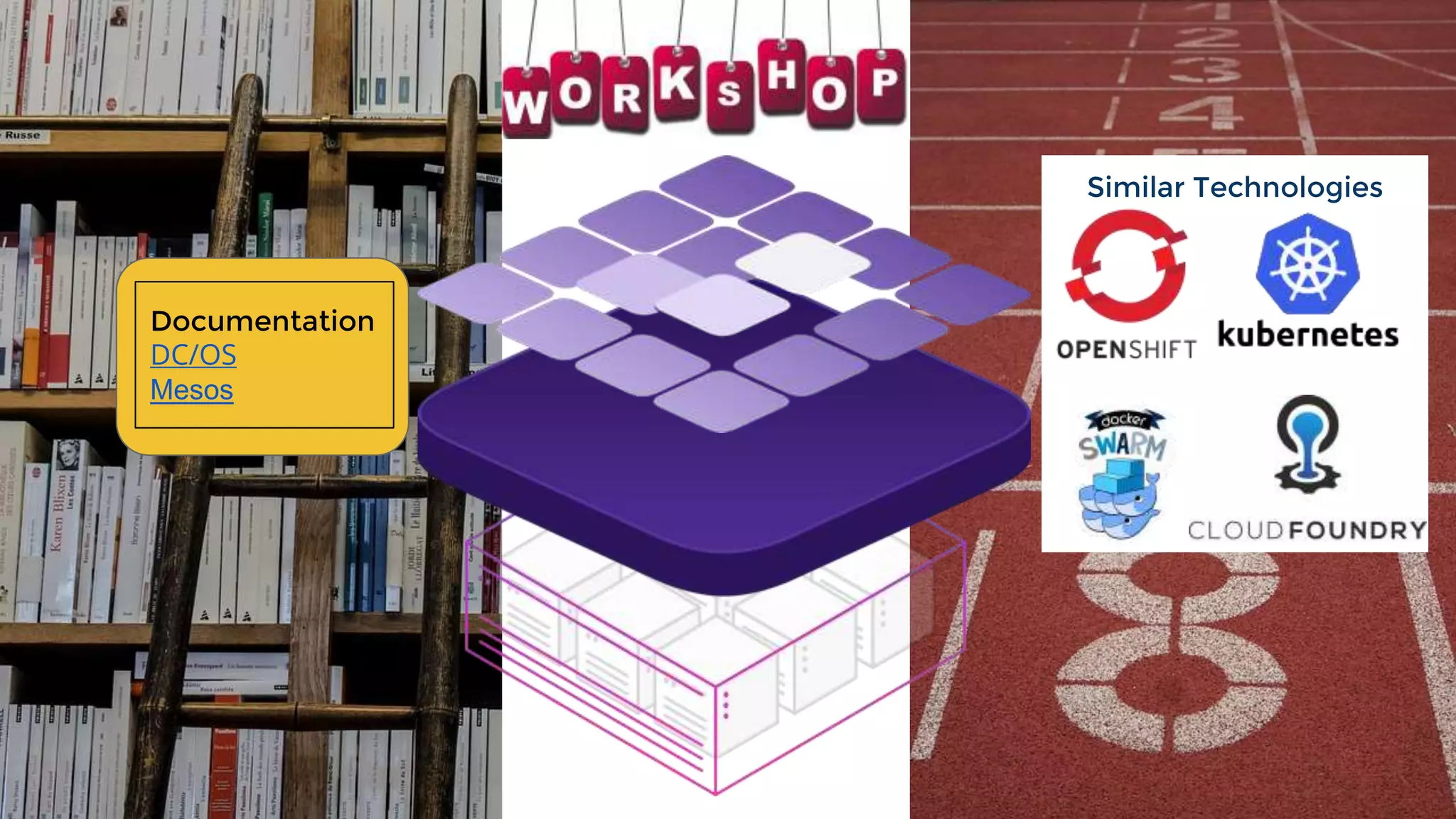 Similar Technologies
Documentation
DC/OS
Mesos
 