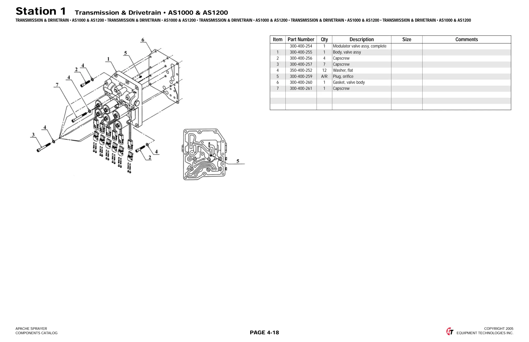 Apache parts book as500, as850, as1000, and as1200 PDF