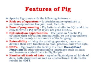 Apache pig | PPTX