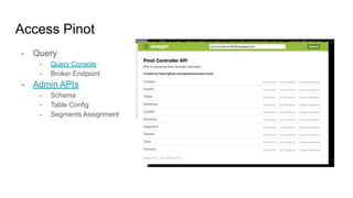New Features in Apache Pinot | PDF