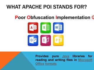 Apache poi | PPTX