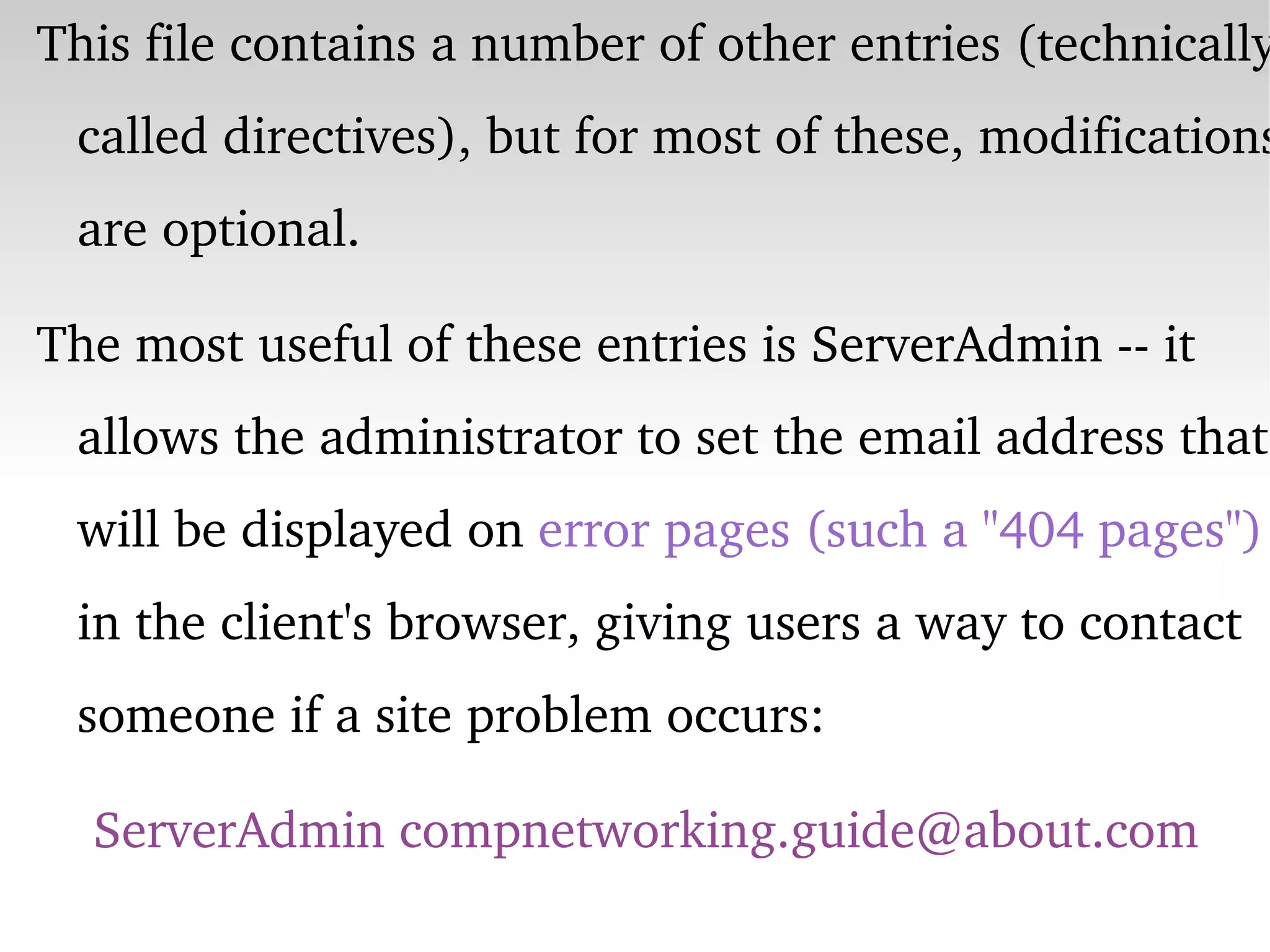 It provides a standard for Web browsers and servers to communicate. 