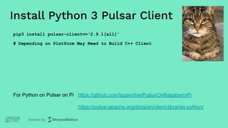 Apache Pulsar Development 101 with Python | PDF