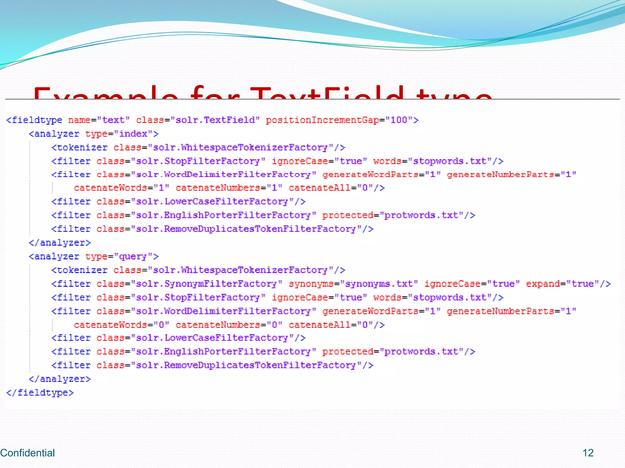 Example for TextField typeConfidential12