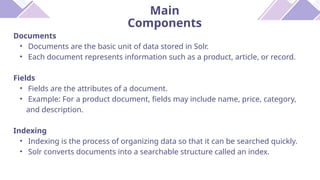 Comprehensive Guide to Apache Solr: Architecture, Features, and Search ...