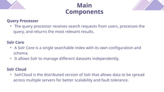 Comprehensive Guide to Apache Solr: Architecture, Features, and Search ...