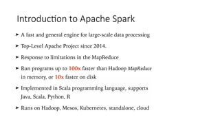 Apache Spark.pptx, It is do describe spark software | PPTX