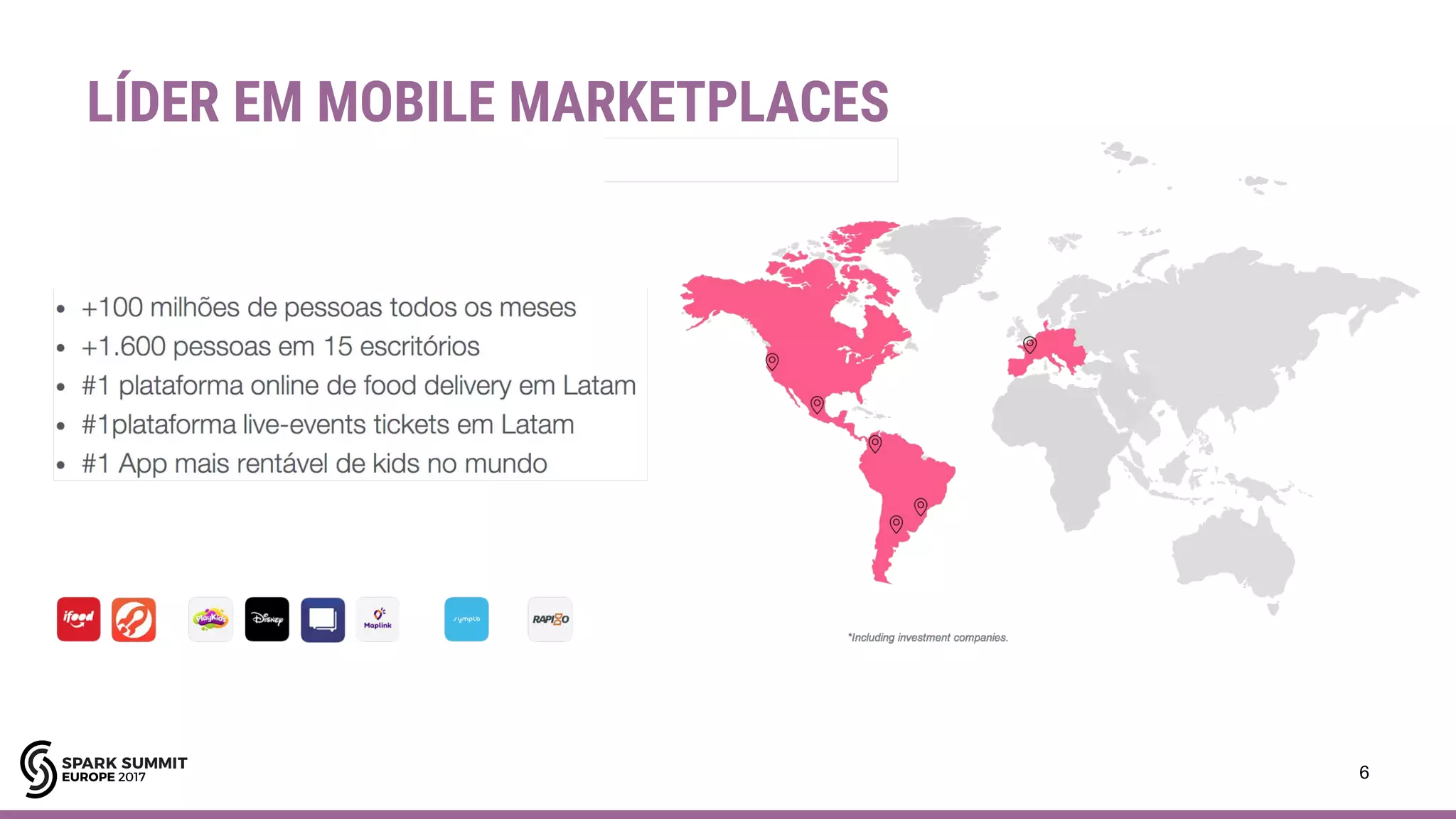 6
LÍDER EM MOBILE MARKETPLACES
 