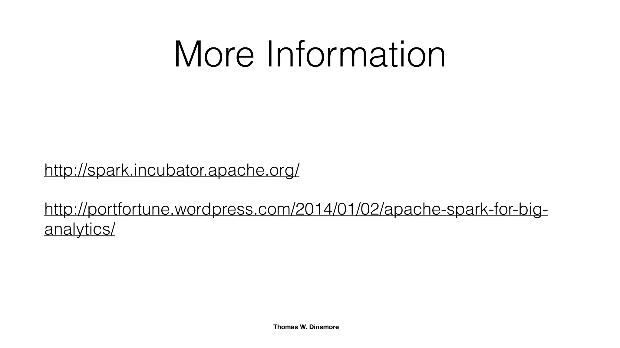 Spark’s Key Capabilities
 