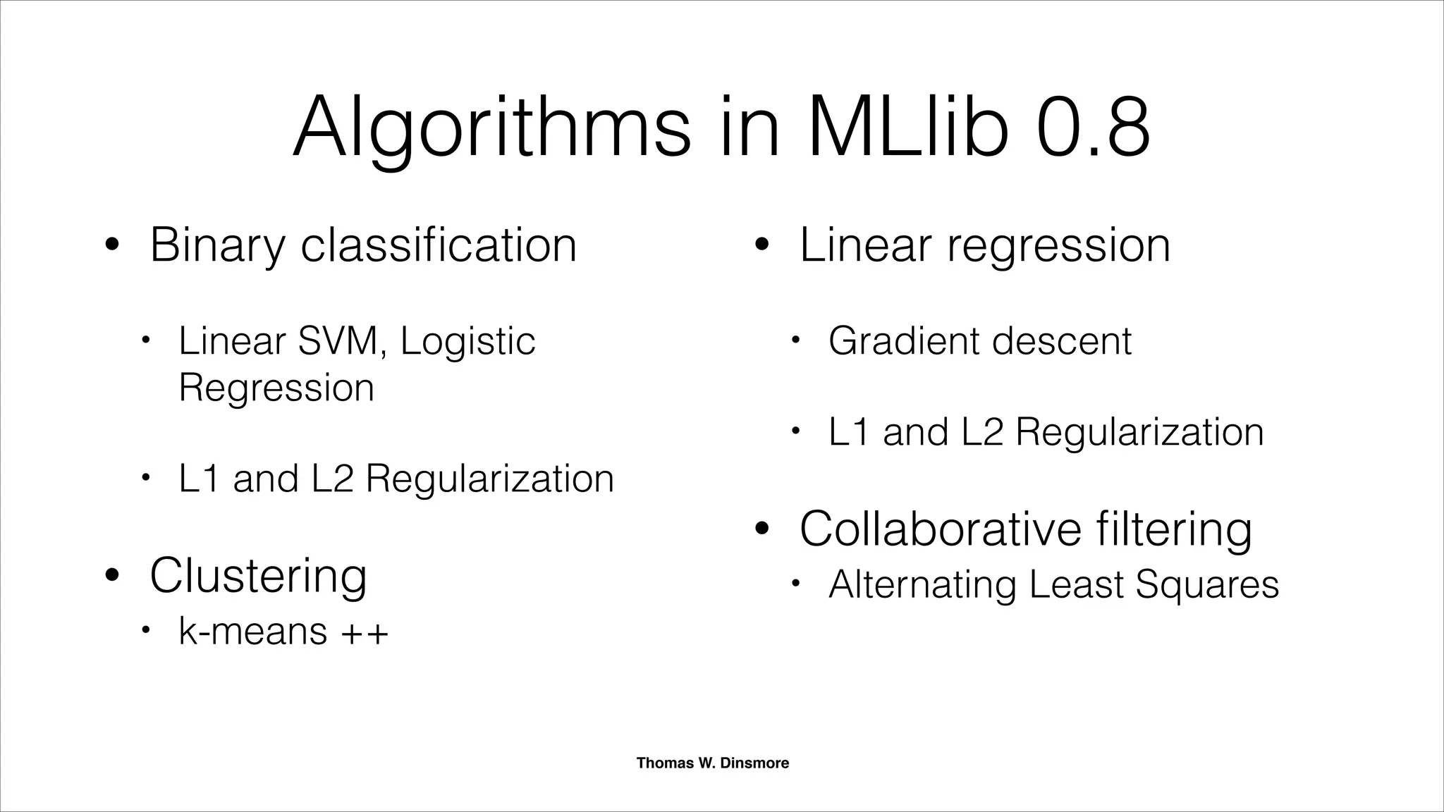 How important is Spark?
 