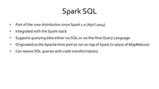 Apache Spark Components | PPTX