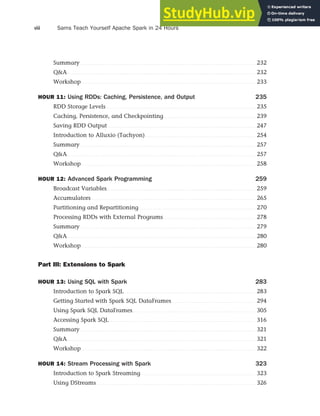 Apache Spark In 24 Hrs | PDF