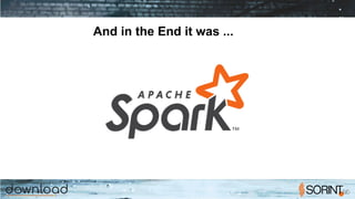 And in the End it was ...
 