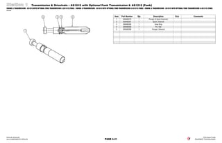 Apache sprayer parts book as715, as1010, as1210 | PDF