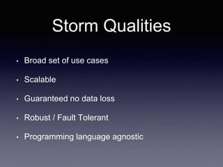 Apache Storm Basics | PPTX