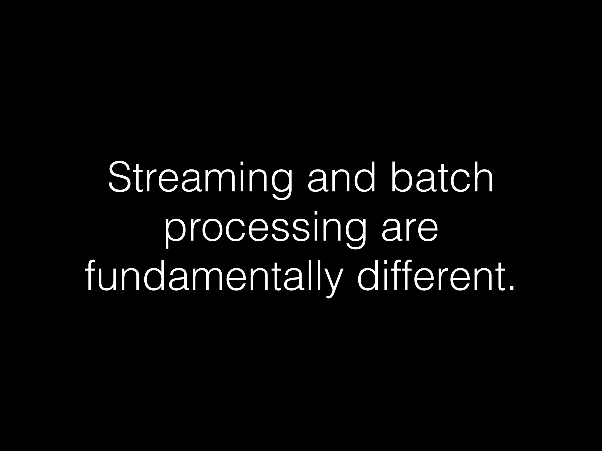 Spark Streaming Paper
• Granted, the Spark Streaming paper is almost 2
years old and written at a time when Trident was
relatively new.
• However, that paper is often cited when
comparing Apache Storm and Spark Streaming,
particularly in terms of performance.
• A lot can change in 2 years.
http://www.eecs.berkeley.edu/Pubs/TechRpts/2012/EECS-2012-259.pdf
 