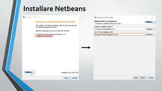 Installing Apache tomcat with Netbeans | PPTX