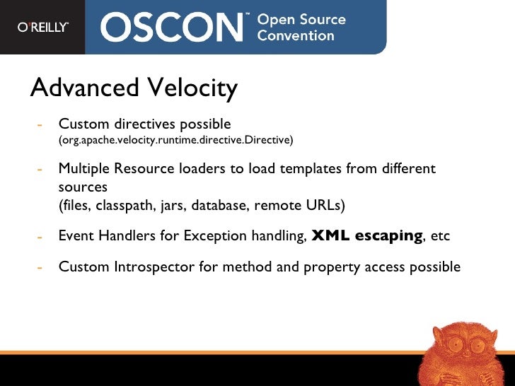 Apache velocity