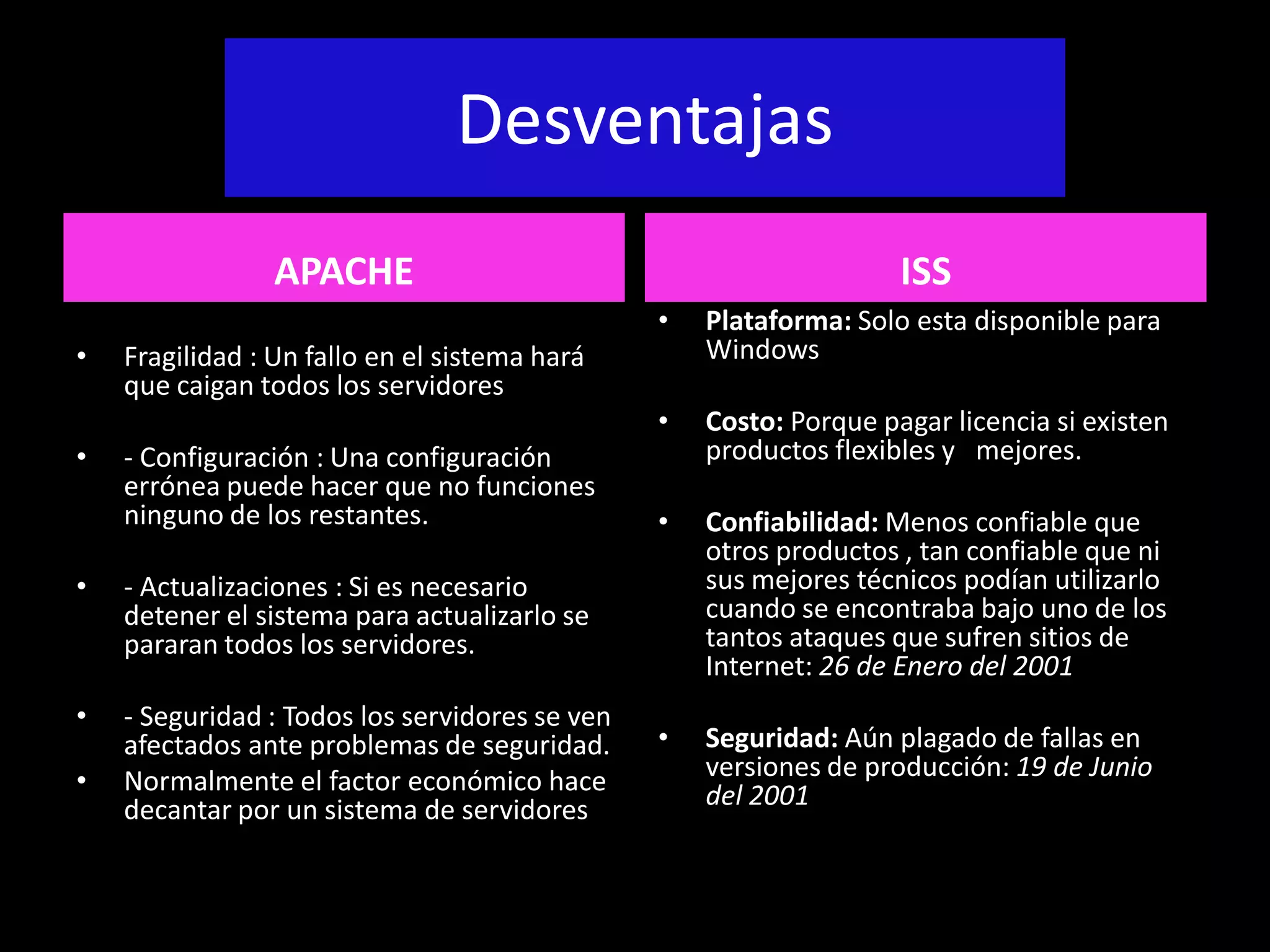 Apache vs iis ppt