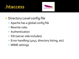 Apache web server | PPTX