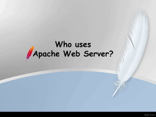 Apache web server | PPTX