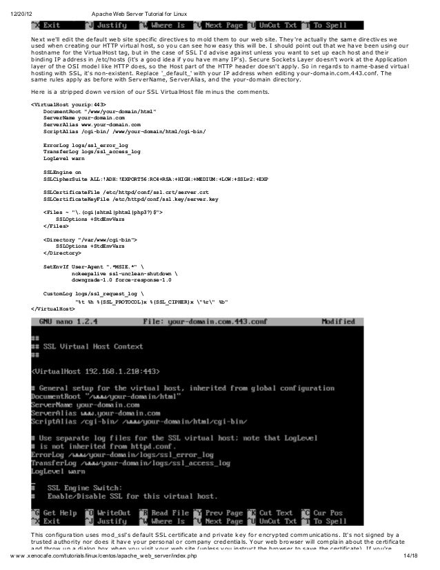 Tutorial Apache Web Server Linux | apache web server tutorial for linux Tutorial Apache Web Server Linux | apache web server tutorial for linux