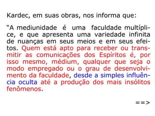 Inconvenientes Espirituais da
Impulsividade: sintonia
espiritual
 