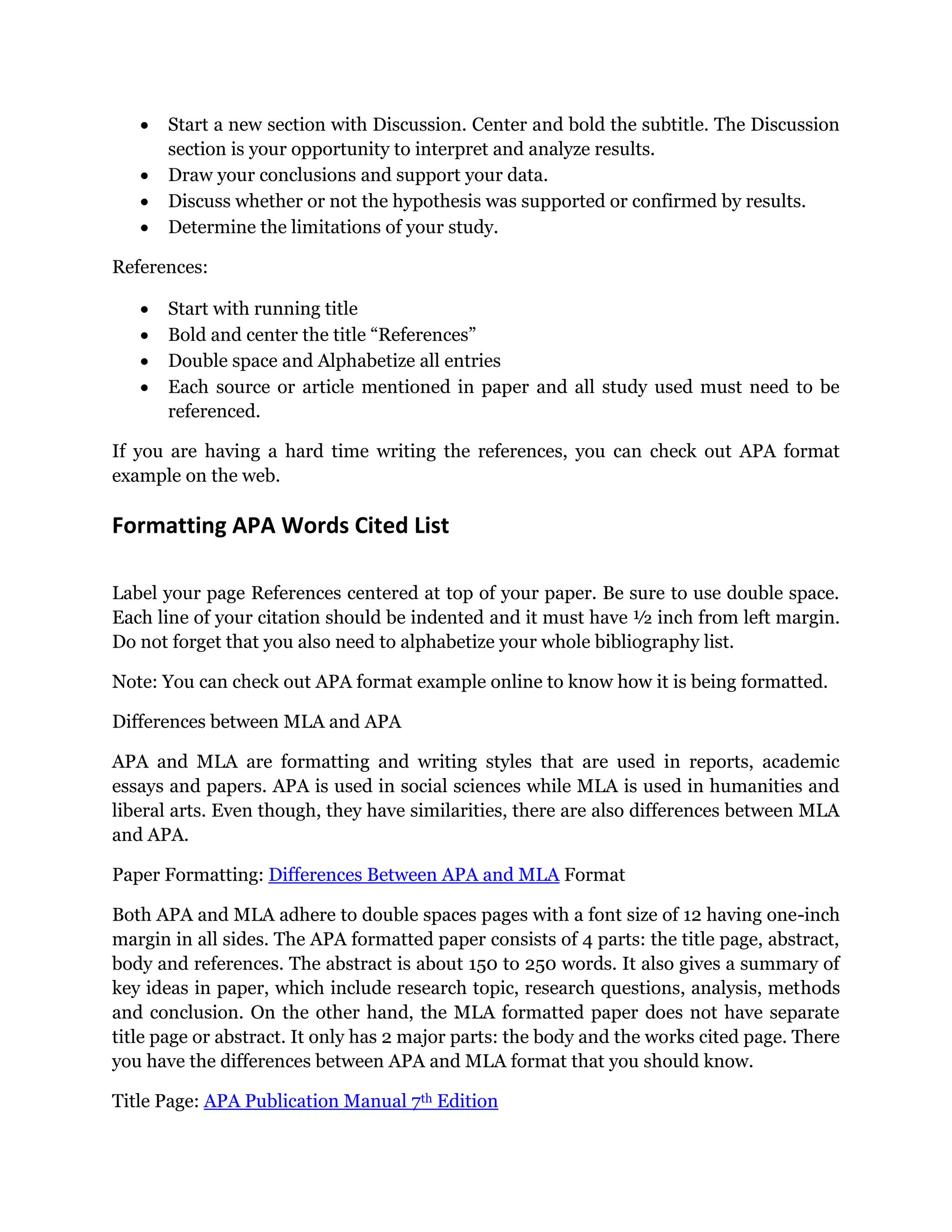 Complete Guide to APA Format Example to Remember | PDF